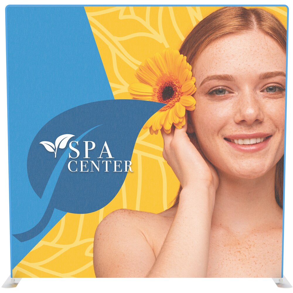 10x10 ft EZ Tube Straight — Double Sided Graphic Only
